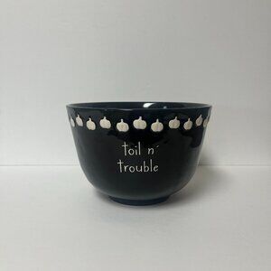 RAE DUNN - TOIL N' TROUBLE - CANDY/DIP/CHIP BOWL - NEW/UNUSED